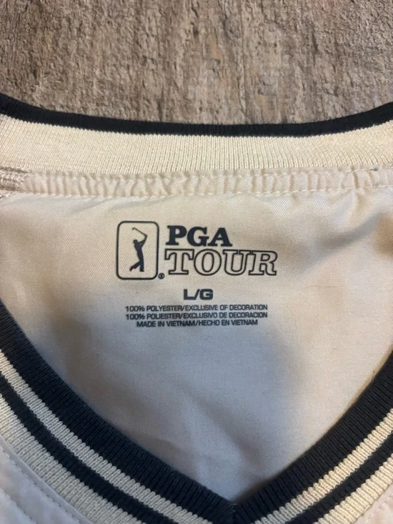 PGA Tour 100% Polyester Pullover Sweatshirt Golf - Picture 2 of 3